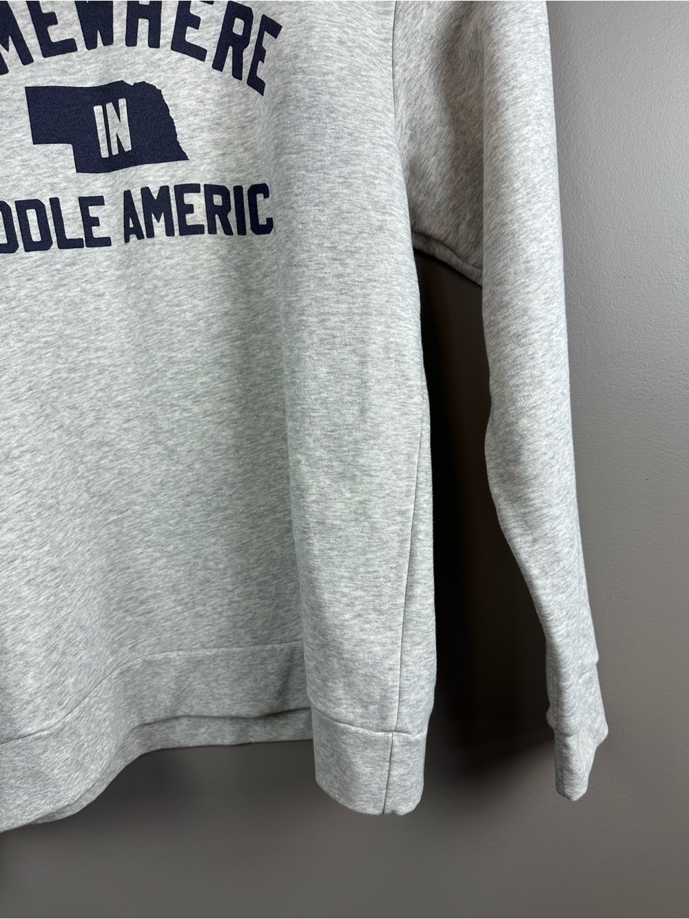 Counting Crows Omaha 'Somewhere in Middle America' Grey Crewneck Sweatshirt XL - Picture 5 of 12
